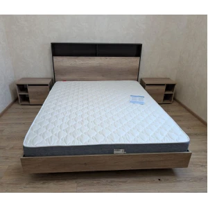 Кровать "Энигма" КР-16 1,6м Дуб каньон/Венге