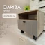 Тумба прикроватная "Олива" ТБ-14 Дуб каньон/Муссон софт MF14