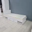 Кровать "Софт" КР-01 0,9м (с ящиком комплект, без основания) Белый/Эмаль белая F26 БН