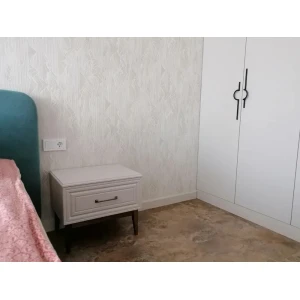 Прикроватная тумба "Гориция" Льняной ЛАК