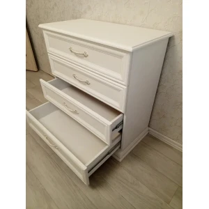 Комод "Грация" 4 ящ. Белый