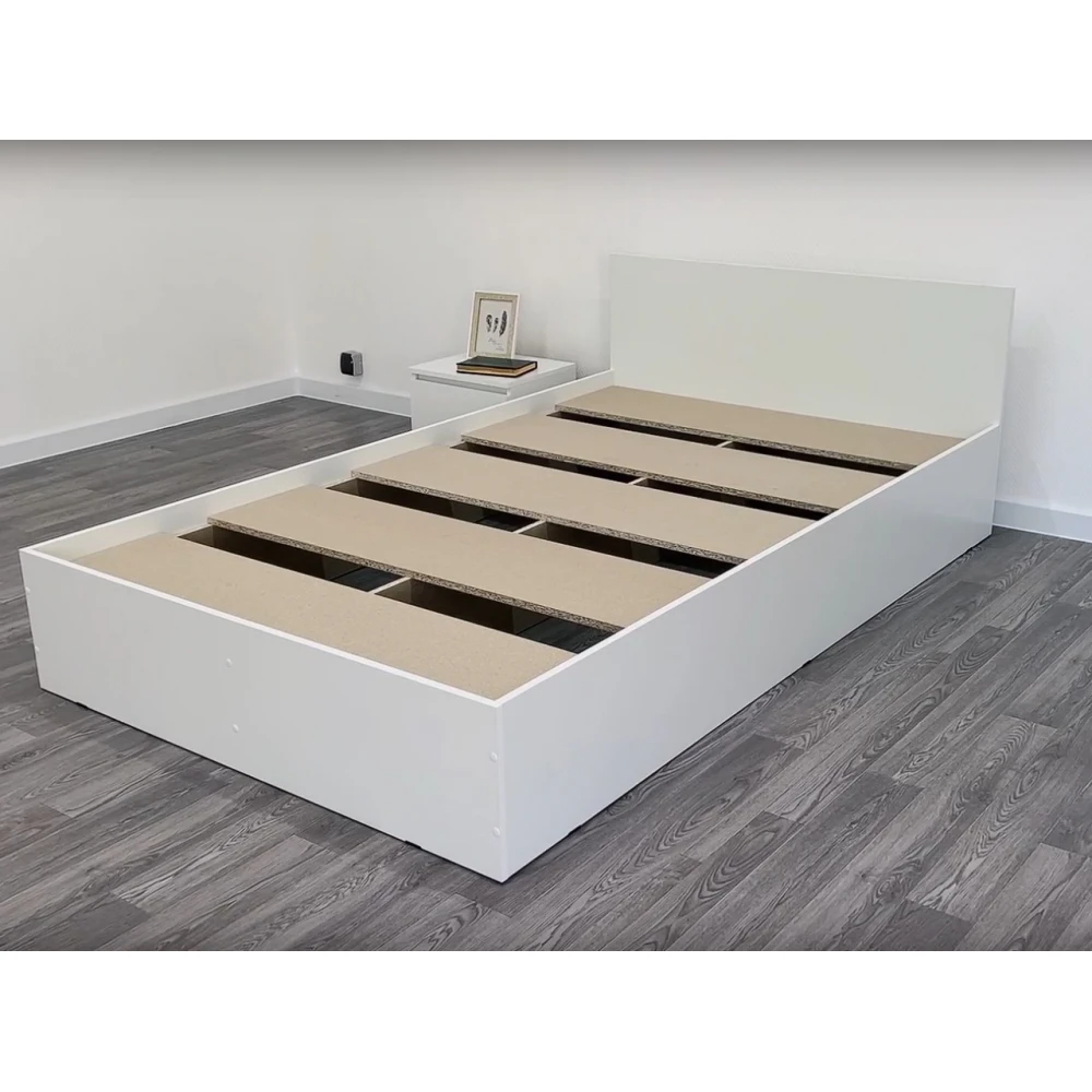 Кровать "Мори" КРМ 1200.1 Белая