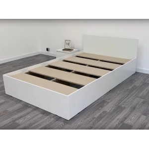 Кровать "Мори" КРМ 1200.1 Белая