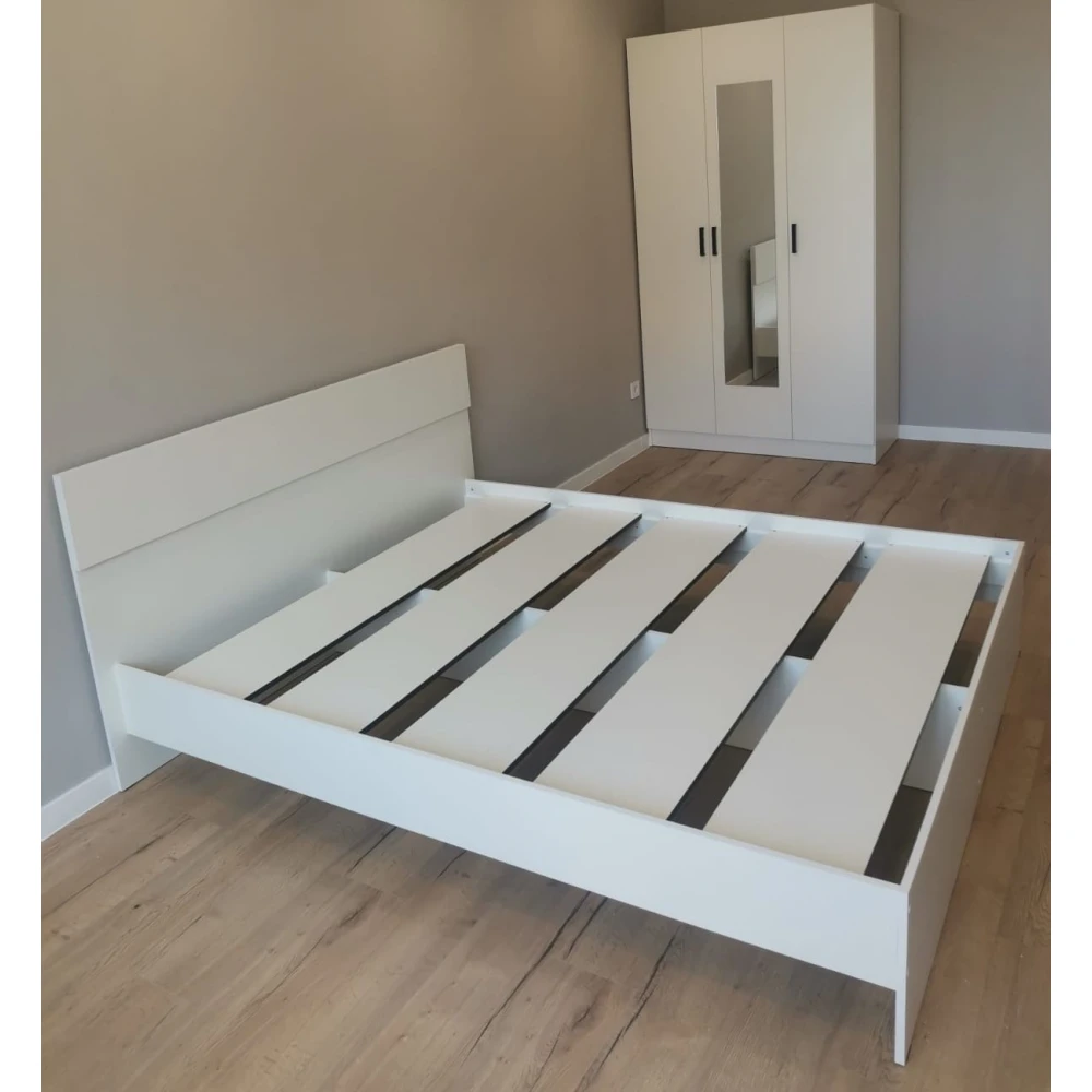 Кровать "Асти" 1,4м Белый