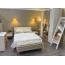 Кровать "Соната" 1,4 Белый/Дуб крафт золотой
