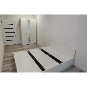 Кровать "Токио" 160 Белый текстурный