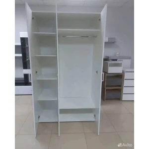 Шкаф "Токио" 3-х ств. Белый текстурный