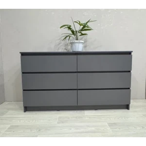 Комод "Мори" МК 1380.6/2 Графит
