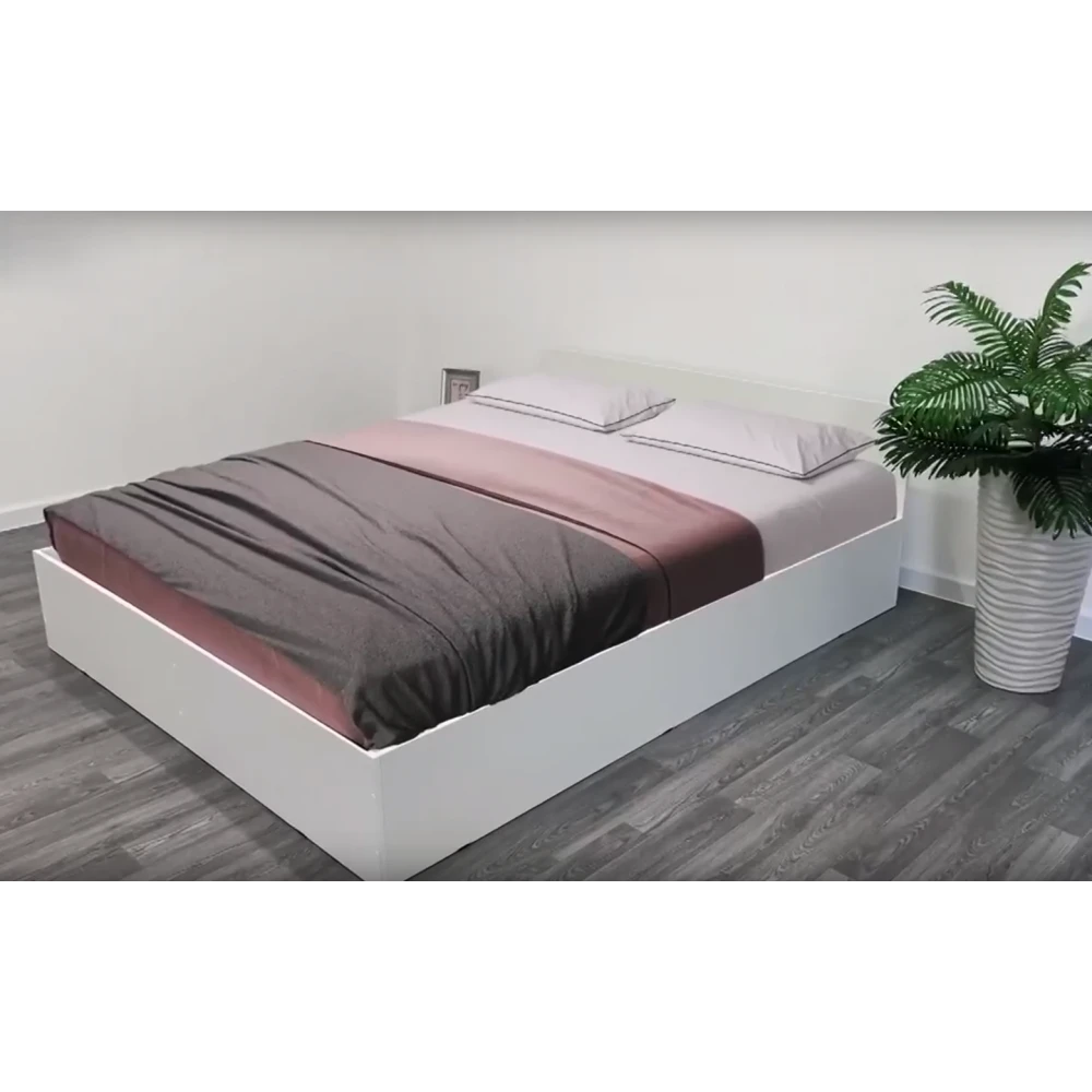 Кровать "Мори" КРМ 1600.1 Белый М